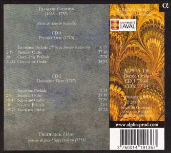 2CD François Couperin: Pièces De Clavecin Des Livres I & II 315801
