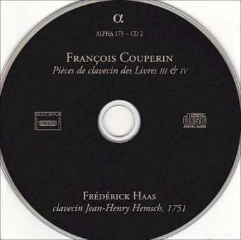 2CD François Couperin: Pièces De Clavecin Des Livres III & IV 323117