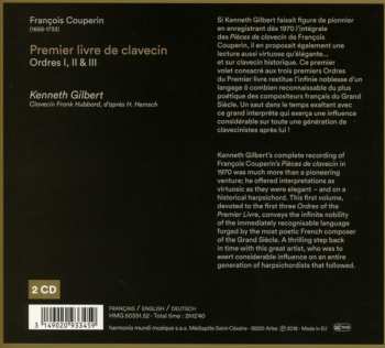 2CD François Couperin: Premier Livre De Clavecin: Ordres I, II & III 258181