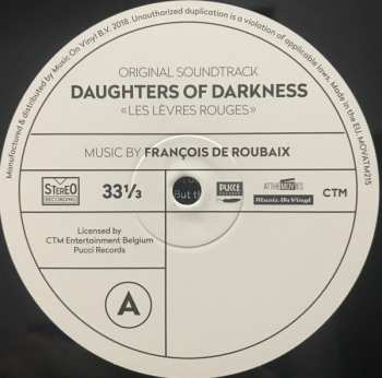LP François De Roubaix: Daughters Of Darkness - Les Lèvres Rouges (Original Soundtrack) 416244