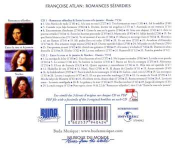 2CD Françoise Atlan: Romances Sefardies