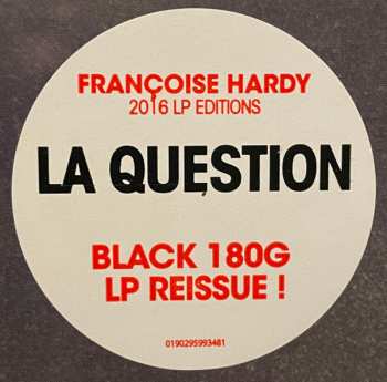 LP Françoise Hardy: La Question 359116