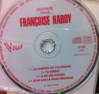 CD Françoise Hardy: La Maison Où J'Ai Grandi