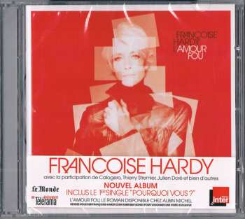 CD Françoise Hardy: L'amour Fou 120024