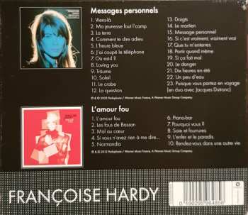2CD/Box Set Françoise Hardy: Messages Personnels / L'amour Fou LTD 464421