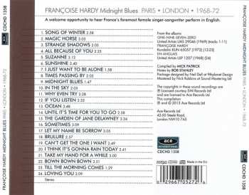 CD Françoise Hardy: Midnight Blues - Paris • London • 1968-72 176569