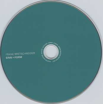 CD Frank Bretschneider: Sinn + Form