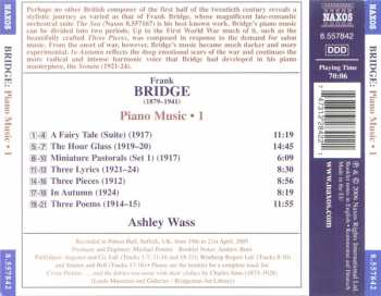 CD Frank Bridge: Bridge: Piano Music, Vol. 1 325925