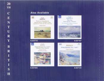 CD Frank Bridge: Bridge: Piano Music, Vol. 1 325925