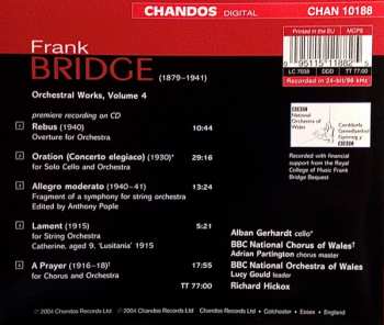 CD Frank Bridge: Orchestral Works, Vol. 4 345172