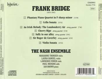 CD Frank Bridge: Phantasy Piano Quartet · Cello Sonata · Violin Sonata · Folk Tunes for string quartet 290852