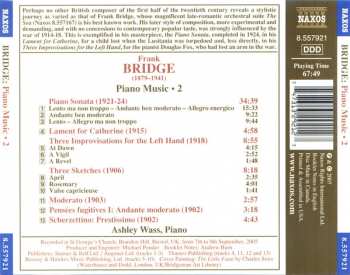 CD Frank Bridge: Piano Music • 2 347883