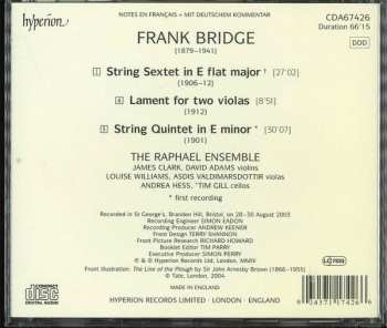 CD Frank Bridge: Sextet • Quintet 342946
