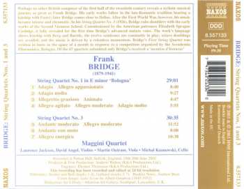 CD Frank Bridge: String Quartets Nos. 1 and 3 286556