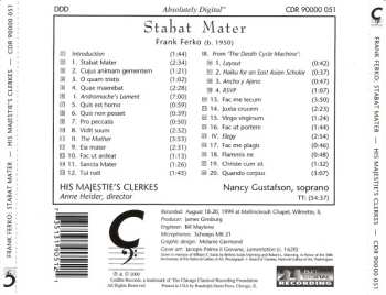 CD Frank Ferko: Stabat Mater 447742