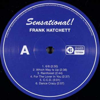 2LP Frank Hatchett: Sensational! 110136