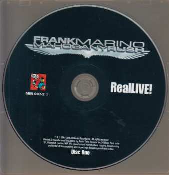 2CD Frank Marino: Real Live! 196149
