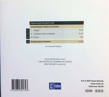 CD Frank Martin: Conerto Pour Violon, Esquisse Pour Orchestre 185592
