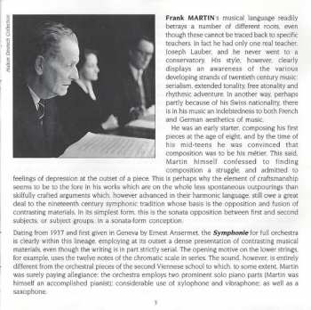 CD Frank Martin: Passacaglia / Symphonie / Symphonie Concertante 303688