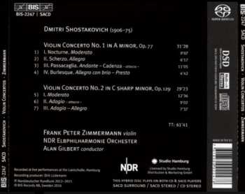 SACD Frank Peter Zimmermann: Shostakovich Violin Concertos 1 & 2 175683