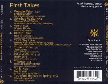 CD Shelly Berg: First Takes
