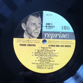 LP Frank Sinatra: A Man And His Music
