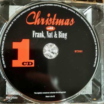 3CD Frank Sinatra: Christmas With Frank, Nat And Bing 102167