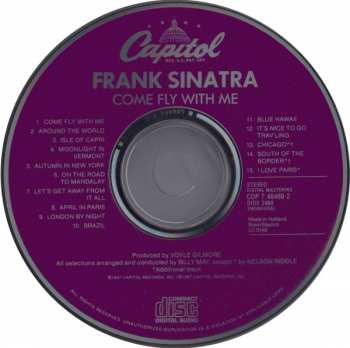 CD Frank Sinatra: Come Fly With Me 306377