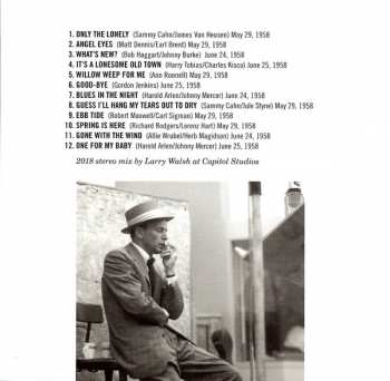 CD Frank Sinatra: Frank Sinatra Sings For Only The Lonely 32778