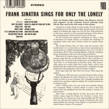 CD Frank Sinatra: Sings For Only The Lonely LTD 145926