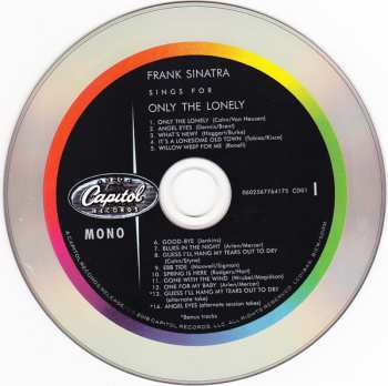 2CD Frank Sinatra: Frank Sinatra Sings For Only The Lonely DLX 388828