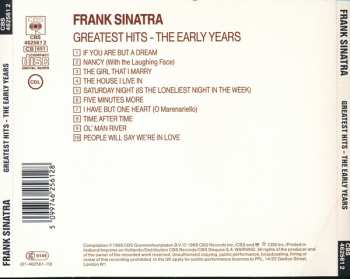 CD Frank Sinatra: Greatest Hits - The Early Years 455004