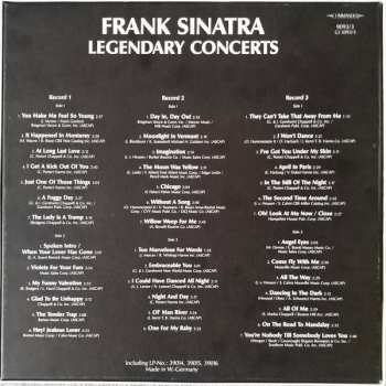 3LP/Box Set Frank Sinatra: Legendary Concerts 538386