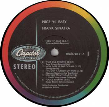 LP Frank Sinatra: Nice 'N' Easy 25157