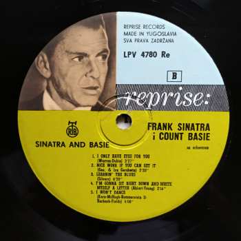 LP Frank Sinatra: Sinatra And Basie 50296