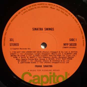 LP Frank Sinatra: Sinatra Swings LTD | CLR 459608