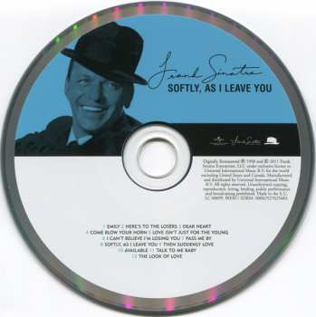 CD Frank Sinatra: Softly, As I Leave You 324430
