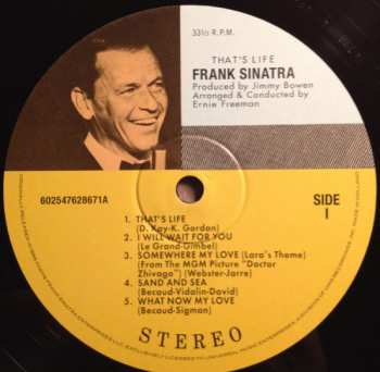 LP Frank Sinatra: That's Life 36047