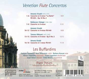 CD Frank Theuns: Venetian Flute Concertos 346122