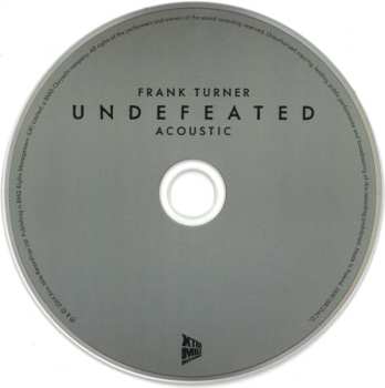 2CD Frank Turner: Undefeated DLX