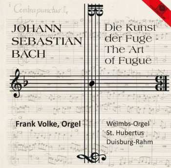 Album Frank Volke: Die Kunst Der Fuge Bwv 1080