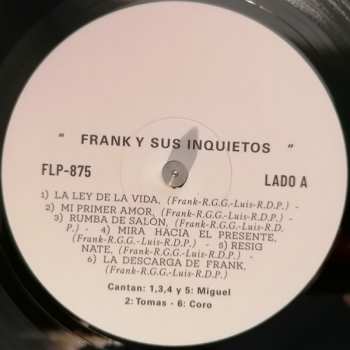 LP Frank Y Sus Inquietos: Frank Y Sus Inquietos 281924