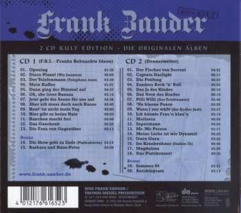 2CD Frank Zander: 100% Kult - Frank's Beknackte Ideen & Donnerwetter DIGI 282406
