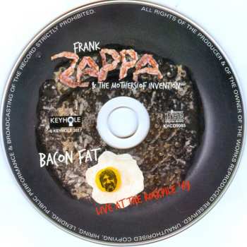 CD Frank Zappa: Bacon Fat Live At The Rockpile '69 470433