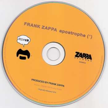 CD Frank Zappa: Apostrophe (') 2576