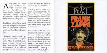 2CD Frank Zappa: At The Palace (L A Broadcast 1984) 393079