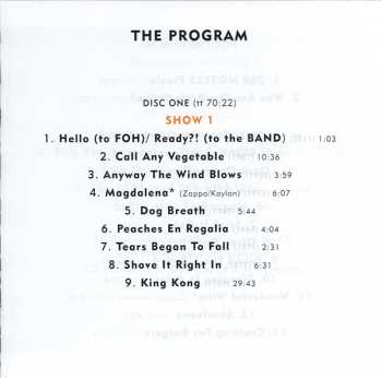 3CD Frank Zappa: Carnegie Hall 6460