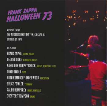 CD Frank Zappa: Halloween 73 Highlights  15259