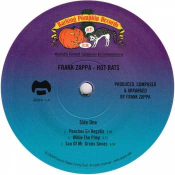LP Frank Zappa: Hot Rats 16560