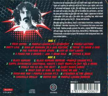2CD Frank Zappa: Live Detroit 1976 (New Improved Recipe) 428671